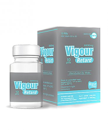 Vigour Retard 6800mg - Potenciador Sexual